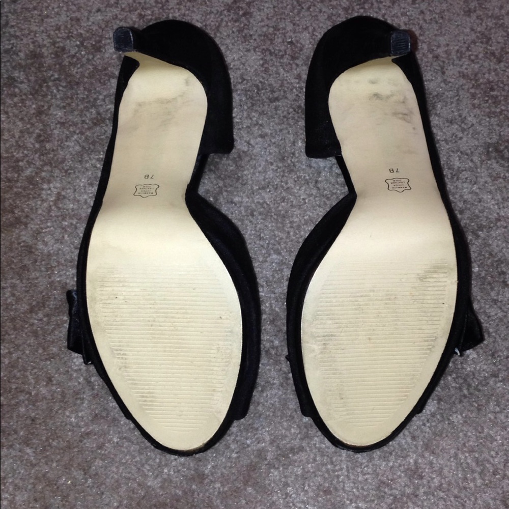 Black bow heels - Picture 7 of 7